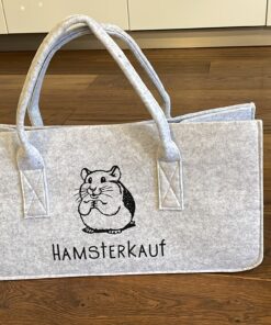 Alternative view of Filztasche Hamsterkauf