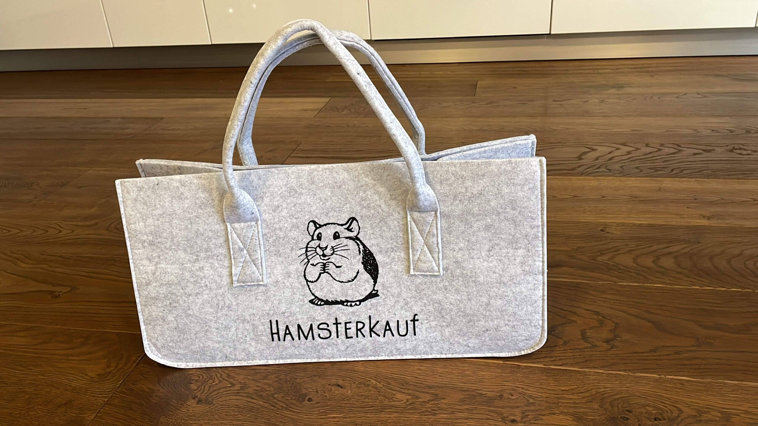Filztasche Hamsterkauf – Bild 2