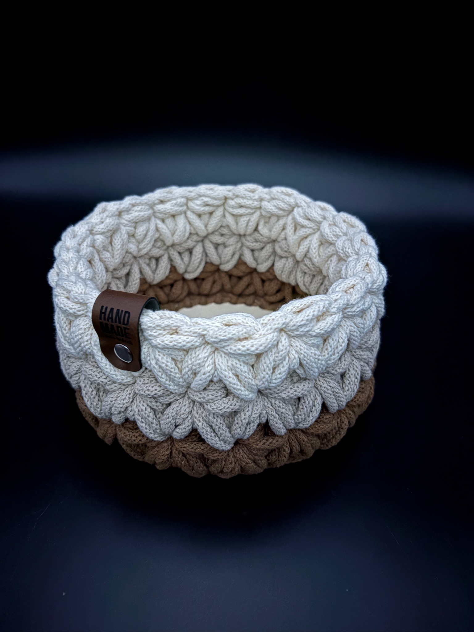 Korb Jasminmuster klein – Bild 3