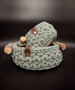 Korb Jasminmuster gross