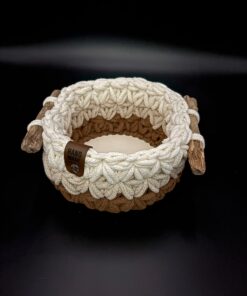 Korb Jasminmuster klein
