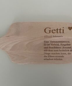 Personalisiertes Schneidebrett 35 x 16 cm – Bild 3