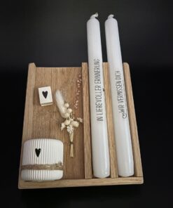 Trauerkerzen-Set