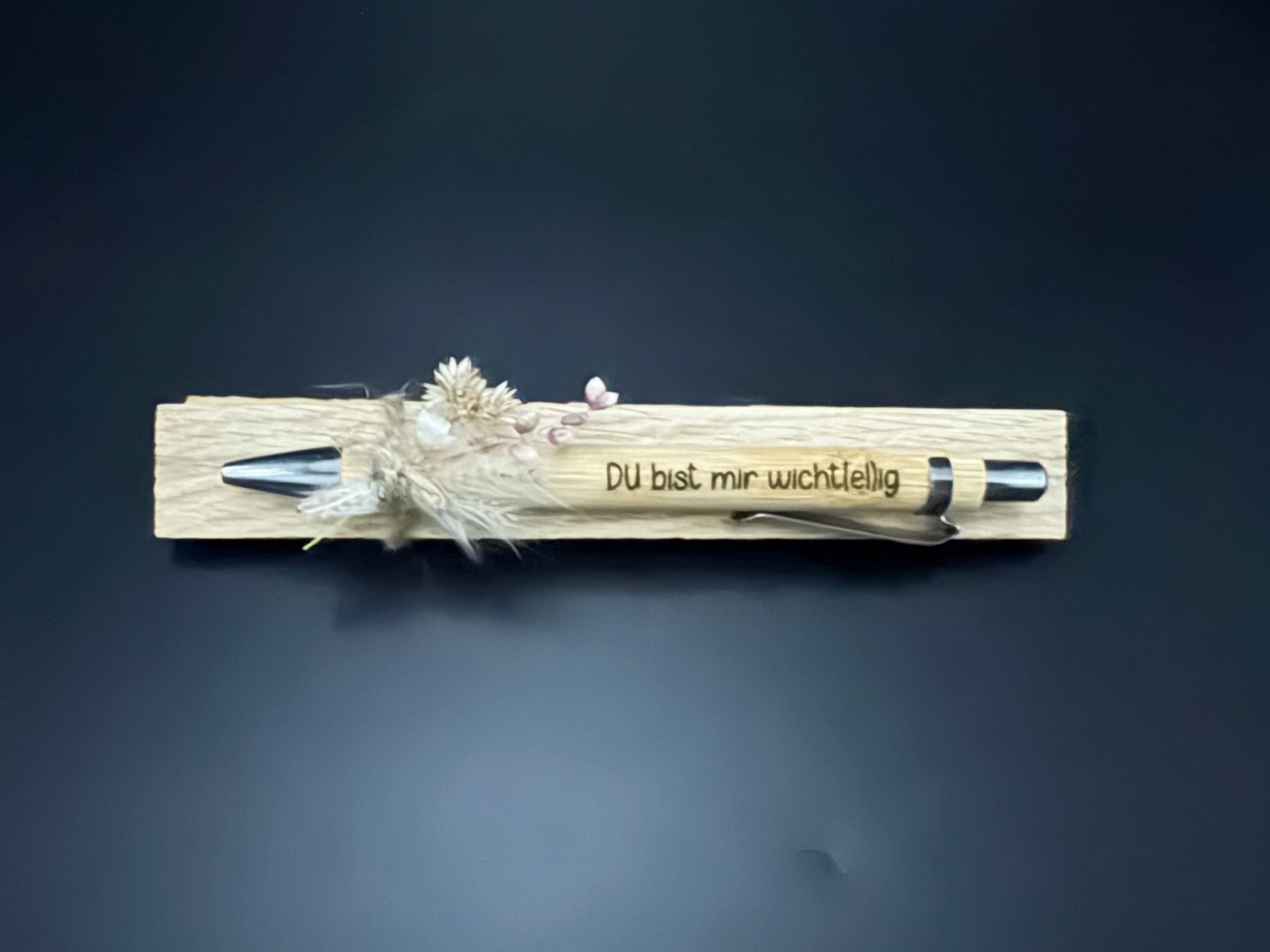 Kugelschreiber "DU bist mir wicht(el)ig"
